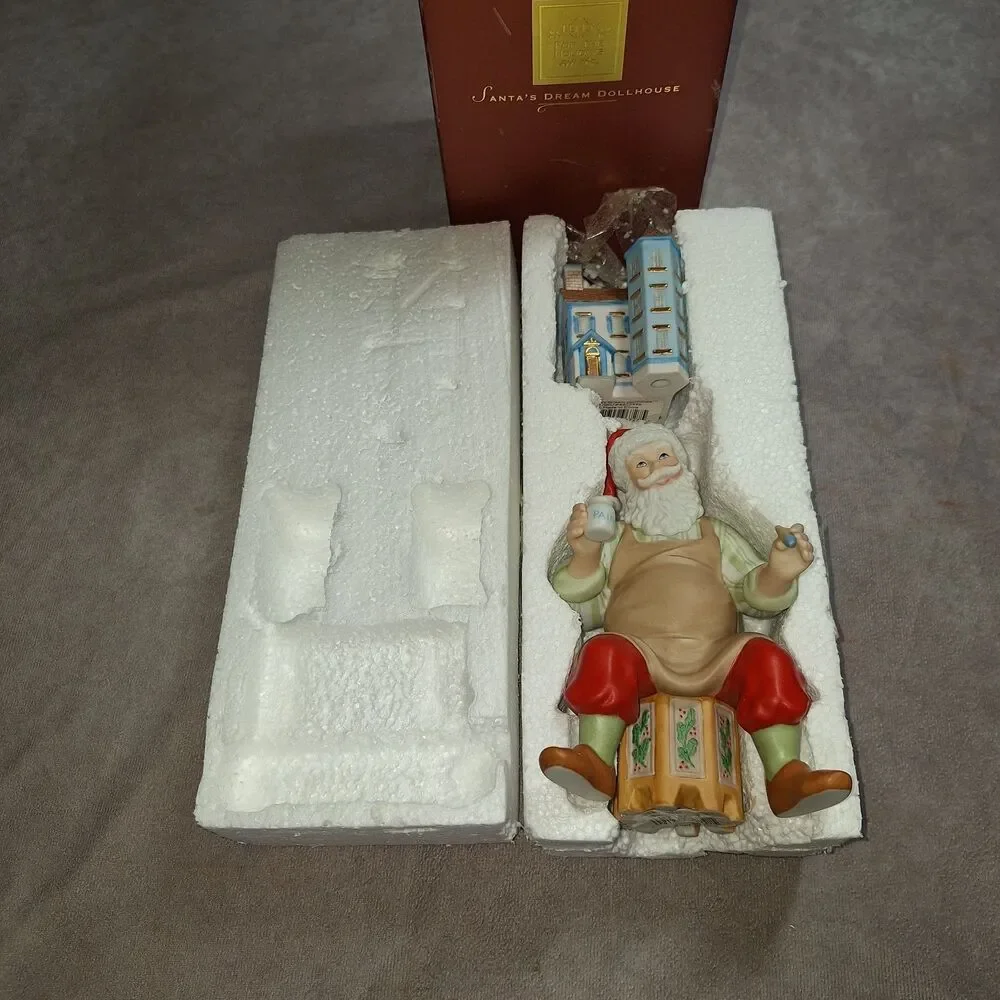 Lenox Santa’s Dream Dollhouse Figure 2007 Limited Edition  Holiday Christmas